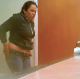 A hidden camera on a bathroom countertop records an unsuspecting plump Spanish girl farting, pissing and taking a shit while sitting on a toilet. Everything is audible, but not loud. Vertical format video. About 3.5 minutes.
